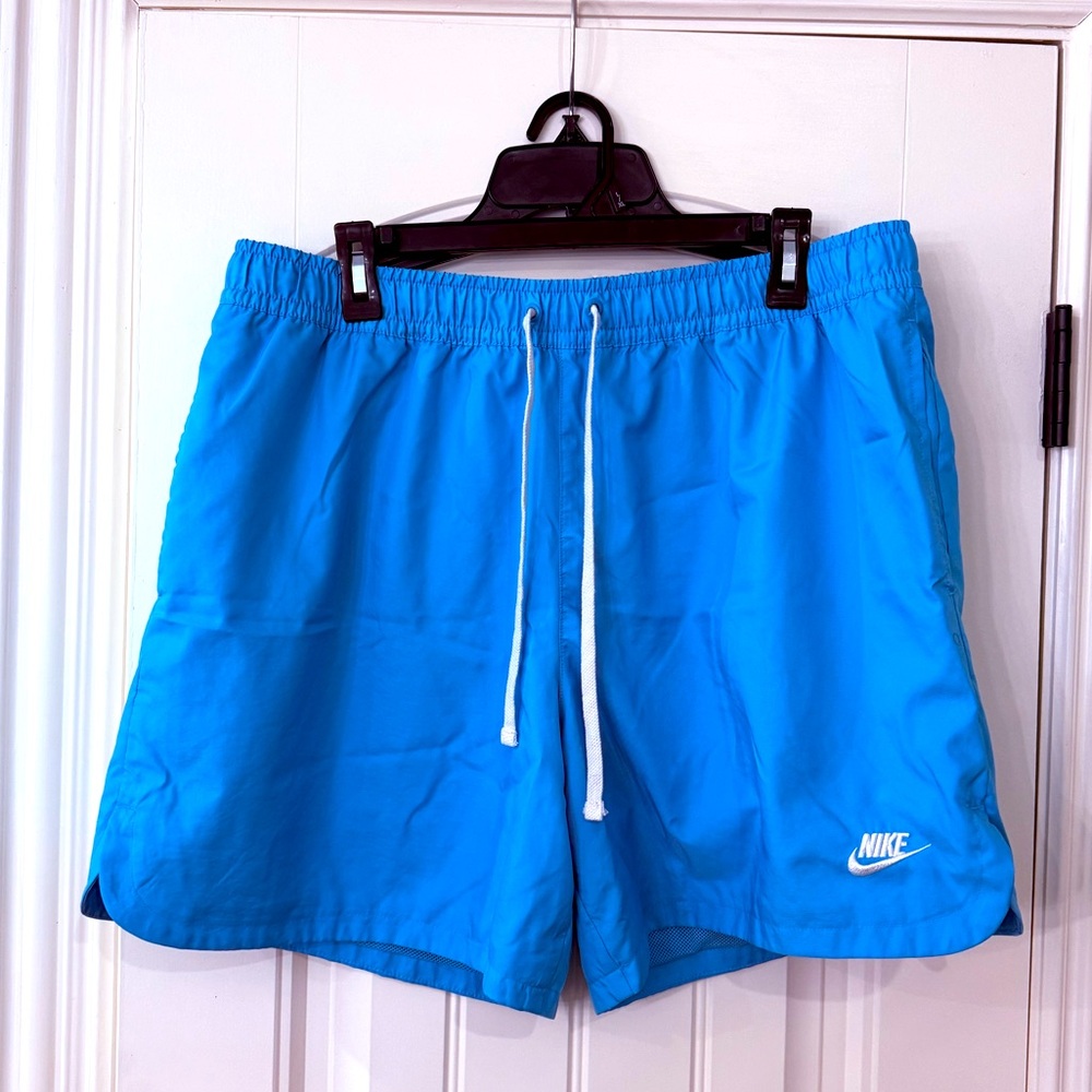 USED Nike Men's Blue Running Shorts Sz XL
